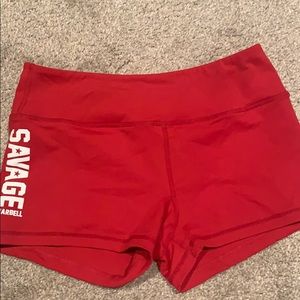Savage barbell shorts